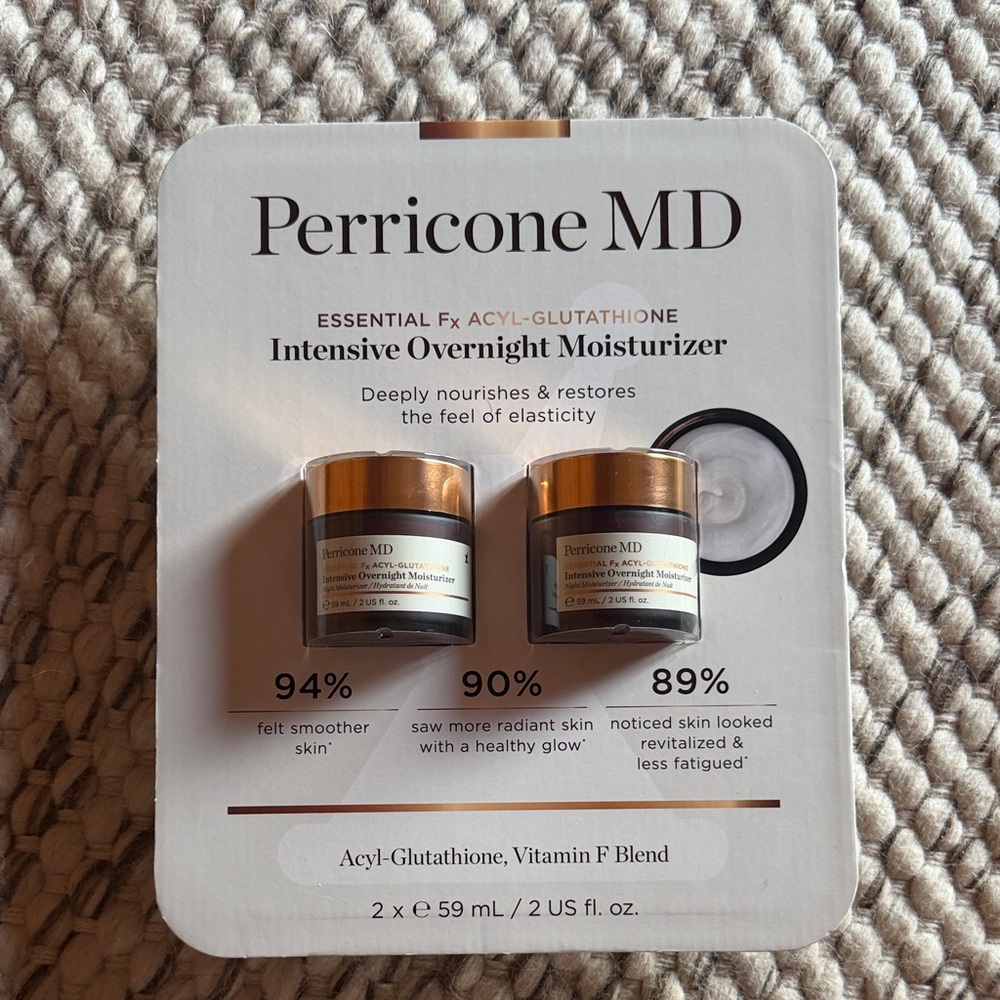Perricone MD Intensive Overnight Moisturizer - 2 pack